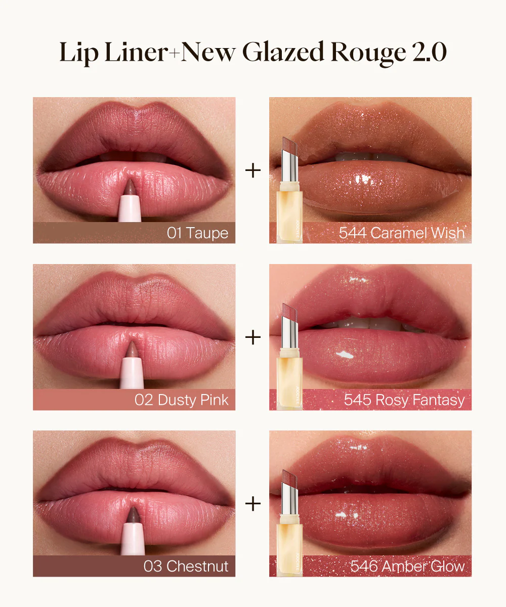 Glazed Rouge & Lip Liner Duo - Image 3