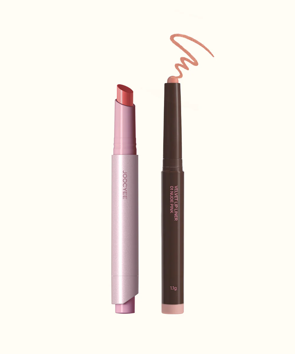 Glossy Rouge & Velvet Lip Liner Duo - Image 14