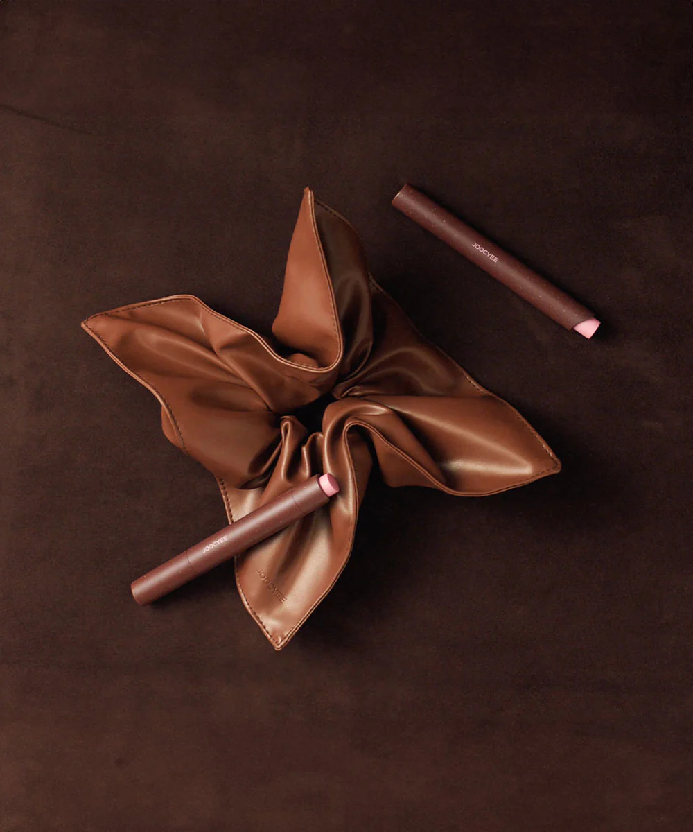 Leather Hair Scrunchie - Image 6