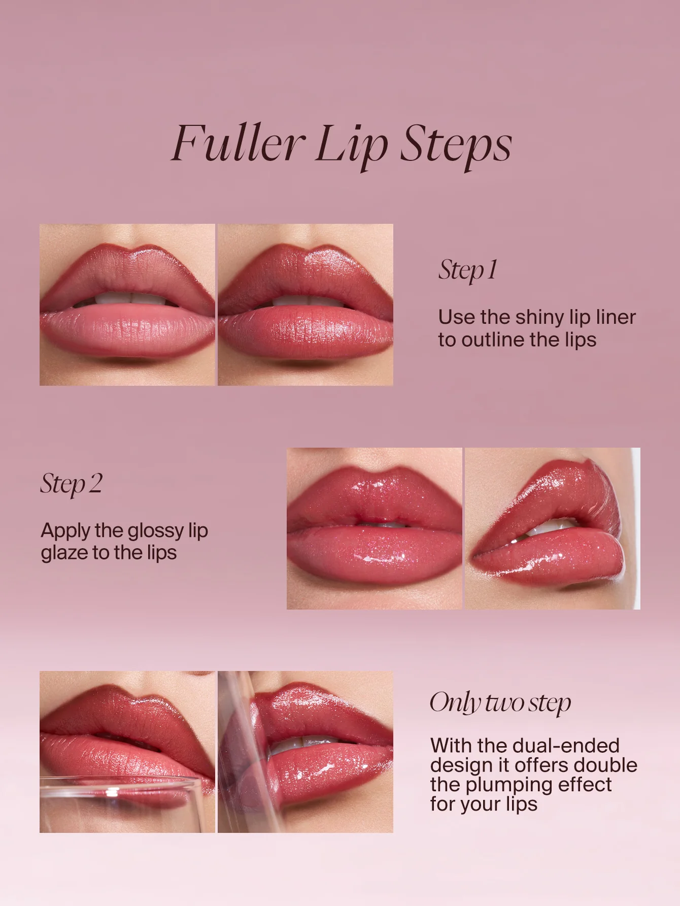 Plump & Glossy Dual Lip Combo - Image 7
